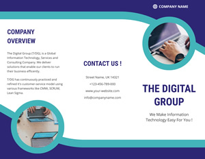 It Company Brochure Design