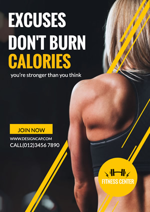 Life Fitness Poster Design