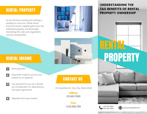 Rental Advertising Brochure Design