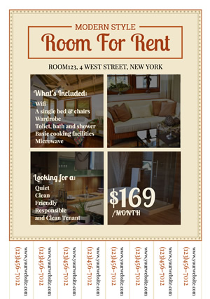 Real Estate Rent Flyer 02 Design