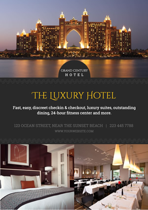 Life Hotel Flyer Design